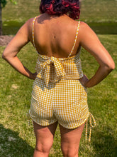 Load image into Gallery viewer, Yellow Gingham Shorts