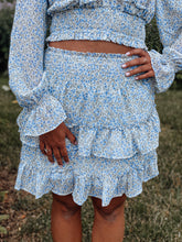 Load image into Gallery viewer, Flirty, Flowy, &amp; Floral Skirt