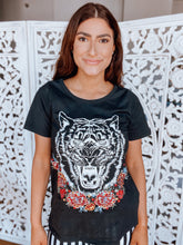 Load image into Gallery viewer, Embroidered Tiger Tee