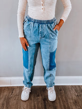 Load image into Gallery viewer, Fooled by the Rocks Color Blocked Jeans