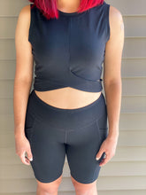 Load image into Gallery viewer, Power Athletic Shorts in Black
