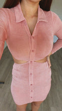 Load image into Gallery viewer, Mauve Mini Bodycon Dress