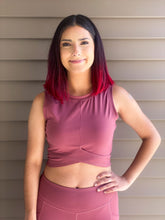 Load image into Gallery viewer, Power Athletic Tank in Mauve